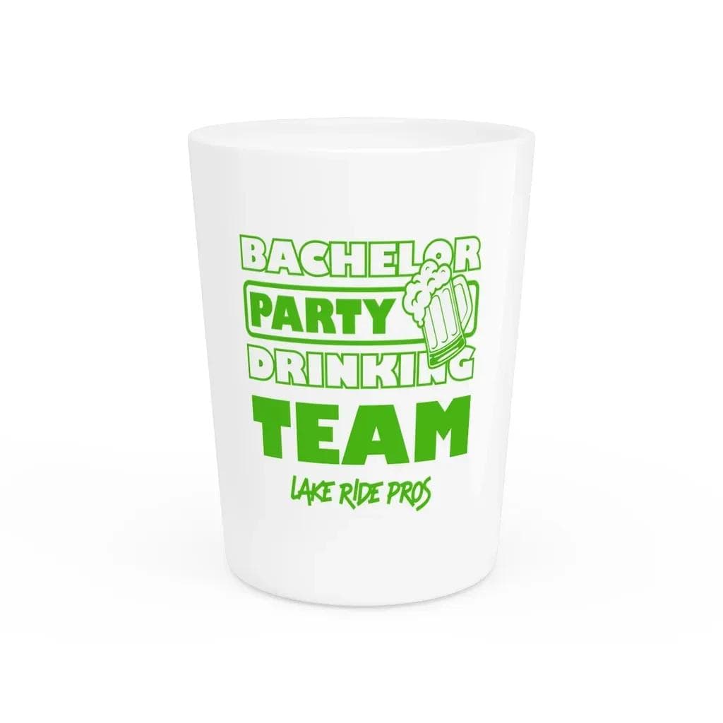 Bachelor Party Shot Glass | Drinking Team Gift, Party Favor, Groomsmen Gift, Fun Keepsake, Celebration Drinkware